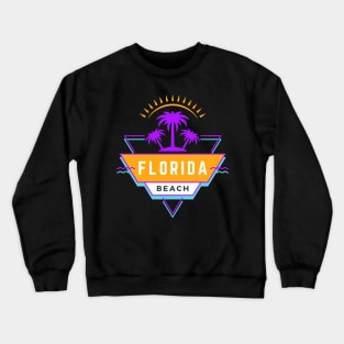 Florida beach Vibes 80's 90's Crewneck Sweatshirt